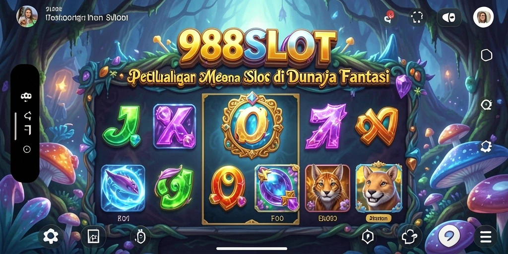 Screenshot ilustrasi gameplay seru 988SLOT dalam petualangan slot.