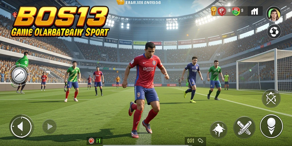 Tampilan gameplay menarik dari BOS13 yang memukau.