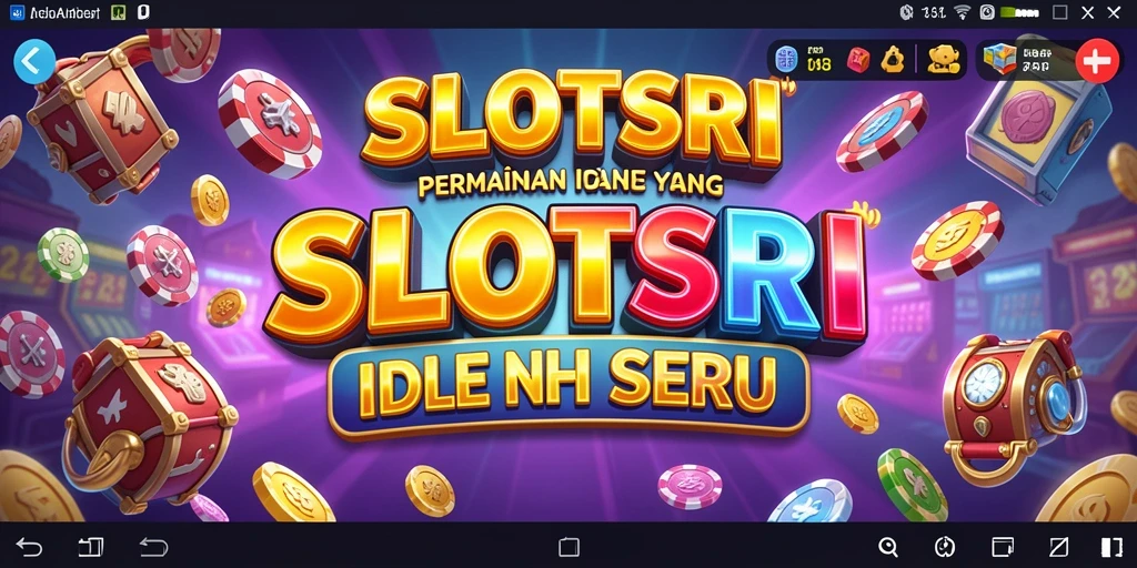 Tampilan gameplay SLOTSRI yang penuh warna dan menghibur.