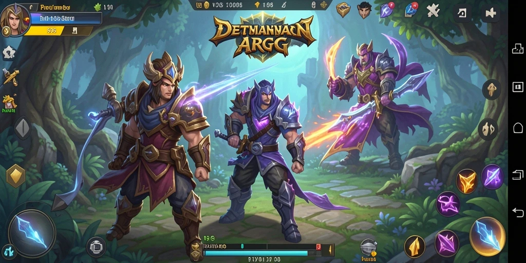 Gameplay V98 yang dinamis dan mendebarkan dalam dunia ARPG.