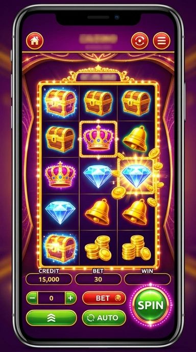 Tampilan kategori aplikasi lengkap di 98spin.